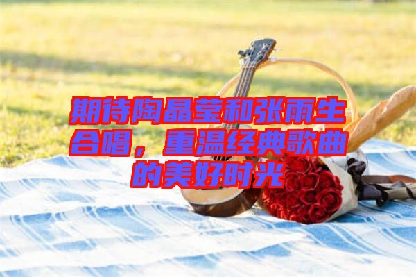 期待陶晶瑩和張雨生合唱，重溫經(jīng)典歌曲的美好時(shí)光