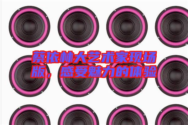 蔡依林大藝術(shù)家現(xiàn)場版，感受魅力的體驗(yàn)