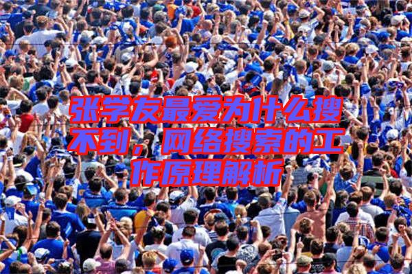 張學(xué)友最愛為什么搜不到，網(wǎng)絡(luò)搜索的工作原理解析