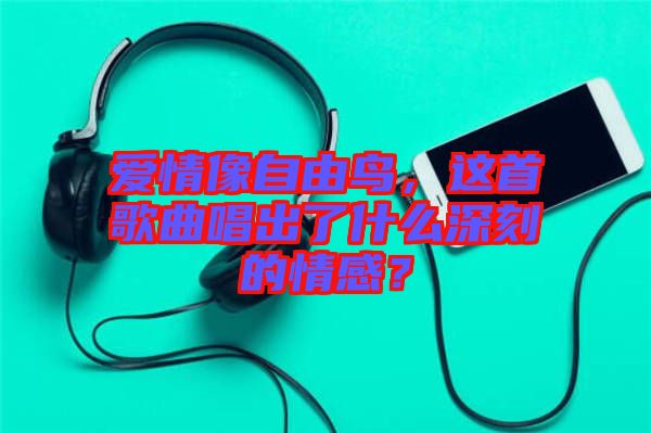 愛情像自由鳥，這首歌曲唱出了什么深刻的情感？
