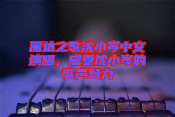 麗達(dá)之歌沈小岑中文演唱，感受沈小岑的歌聲魅力