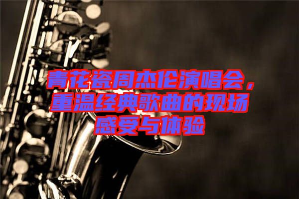 青花瓷周杰倫演唱會(huì)，重溫經(jīng)典歌曲的現(xiàn)場(chǎng)感受與體驗(yàn)
